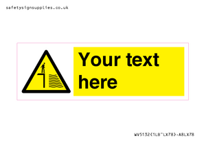 Custom Deep Water Sign